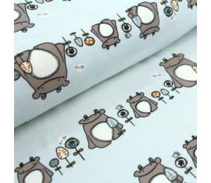 Biojersey - Monster Turin hellblau Stoffonkel